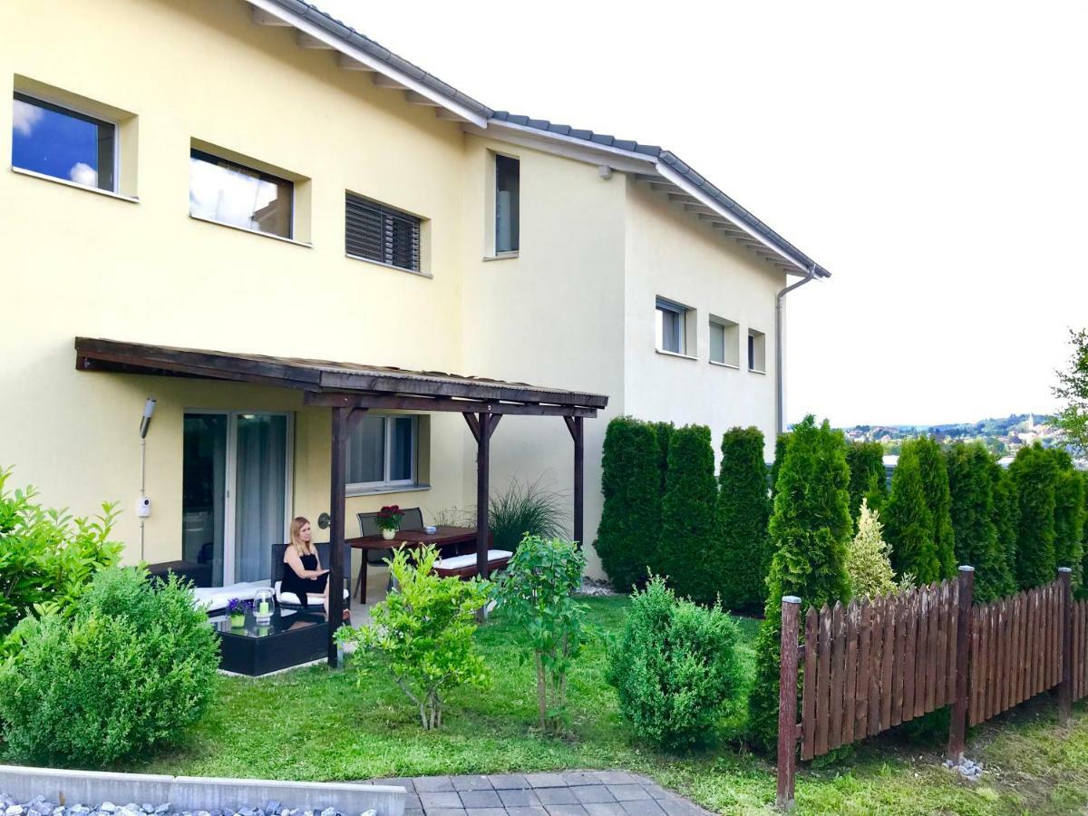 Apartment Im Emmental Oberburg Bagian luar foto